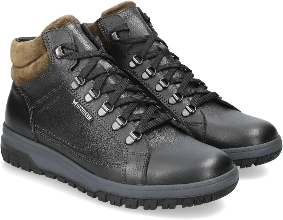 

Мужские водоотталкивающие ботинки на щиколотку Mephisto, черный