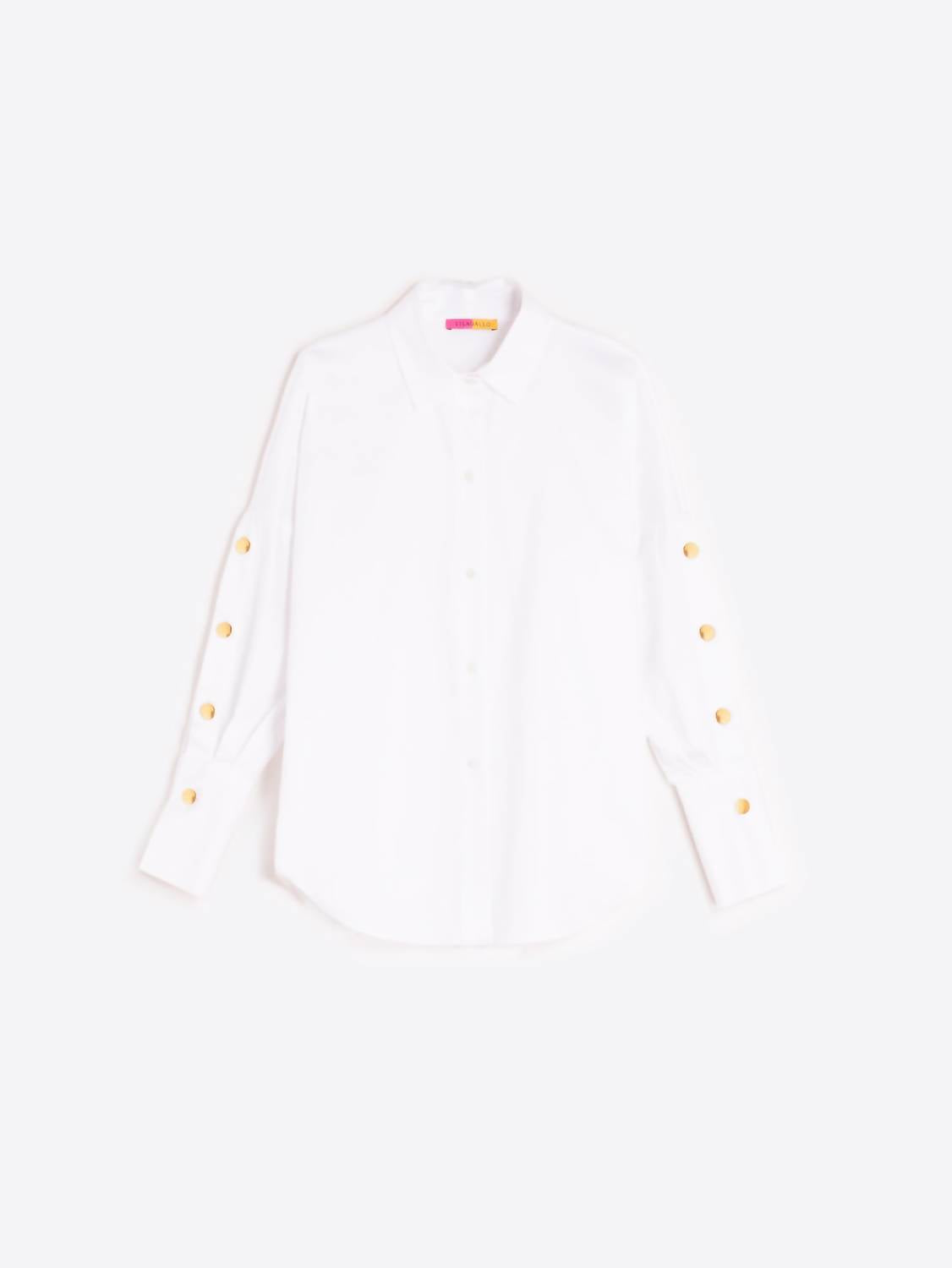 

Женская рубашка на пуговицах белого цвета Vilagallo, белый