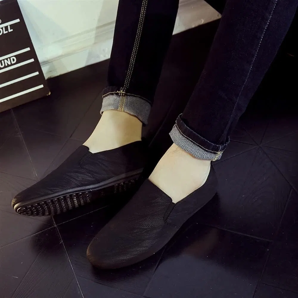 Мужские лоферы JIAZIB Smoking Black — фото 4