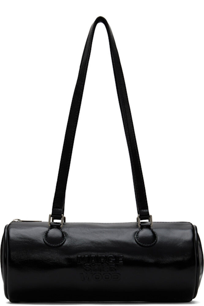 

Черная сумка Log среднего размера MARGESHERWOOD