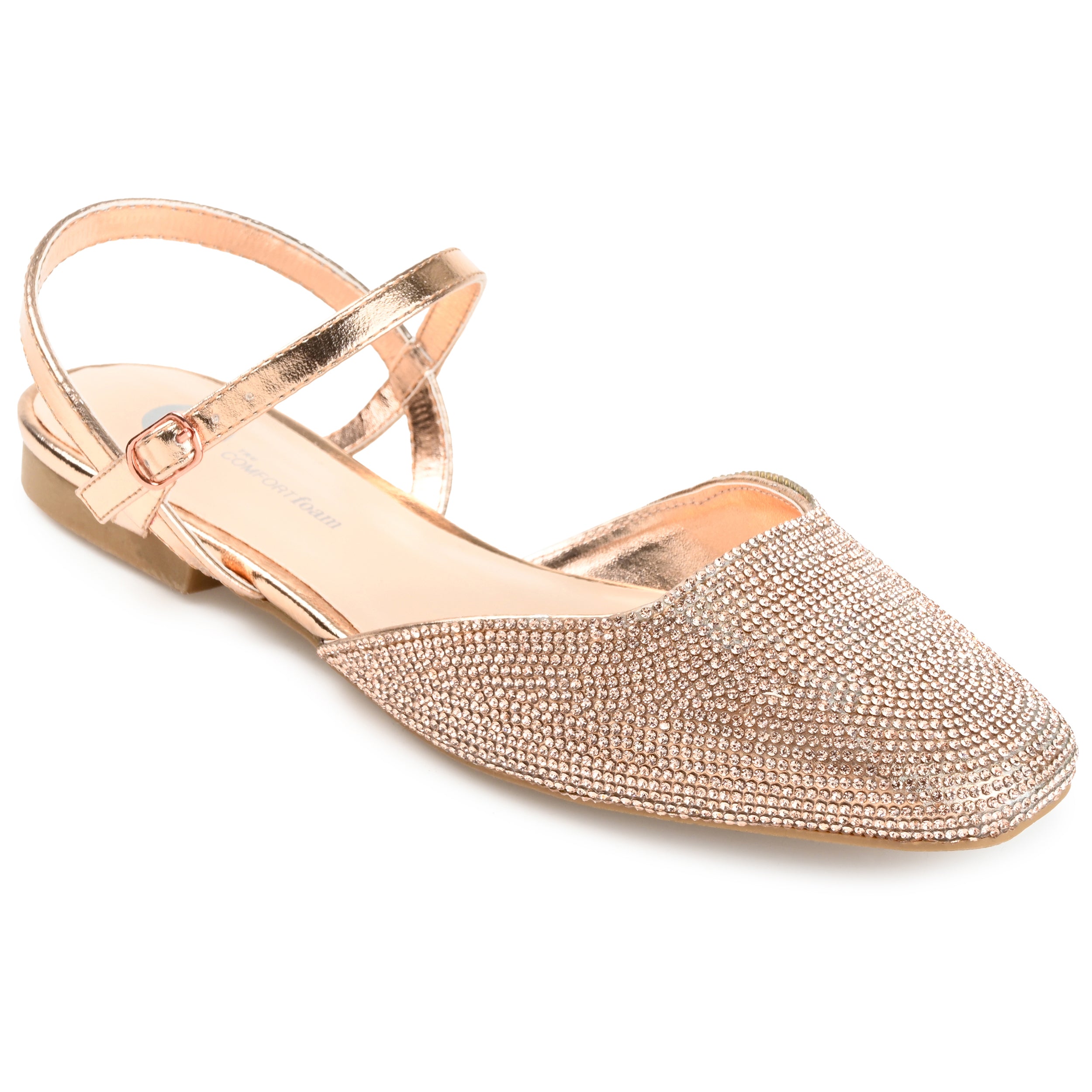 Женские туфли Journee Collection Tru Comfort Foam узкой ширины Nysha, бронзовый