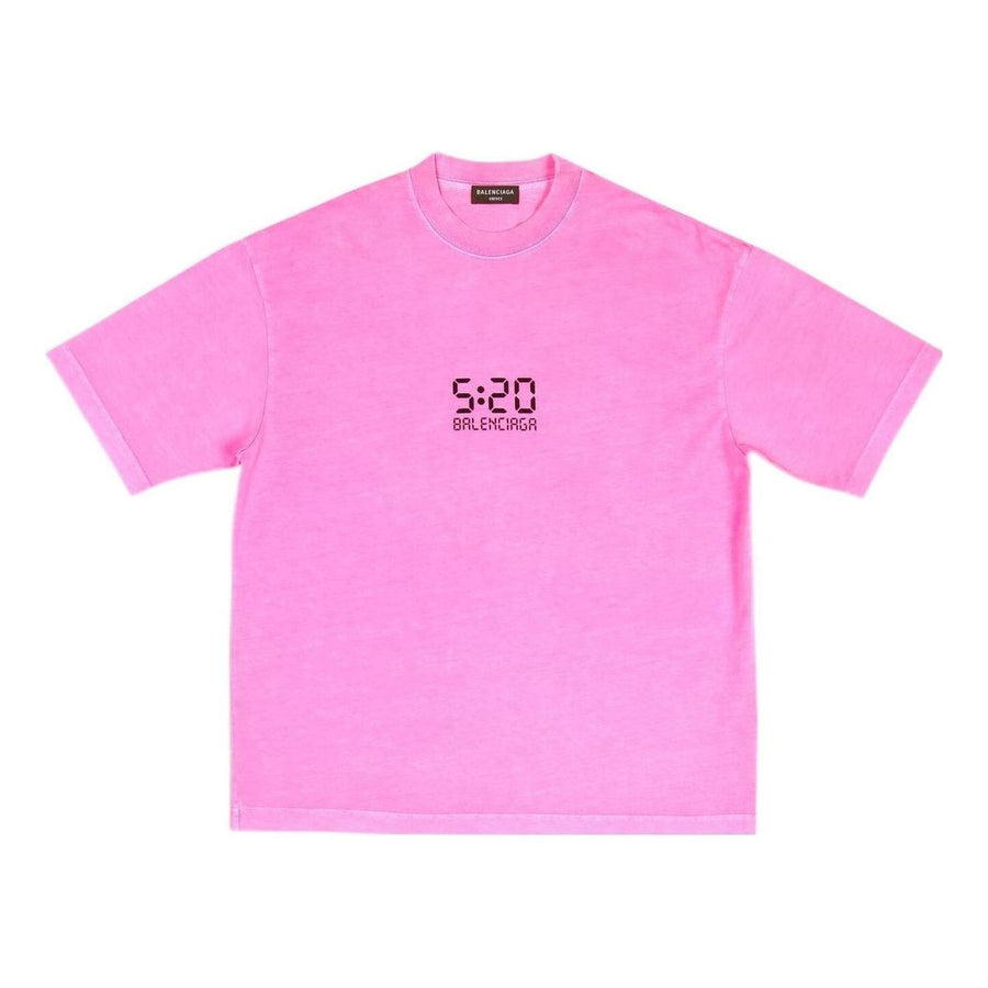 

Футболка Balenciaga 5:20 Graphic T-shirt 'Pink', розовый
