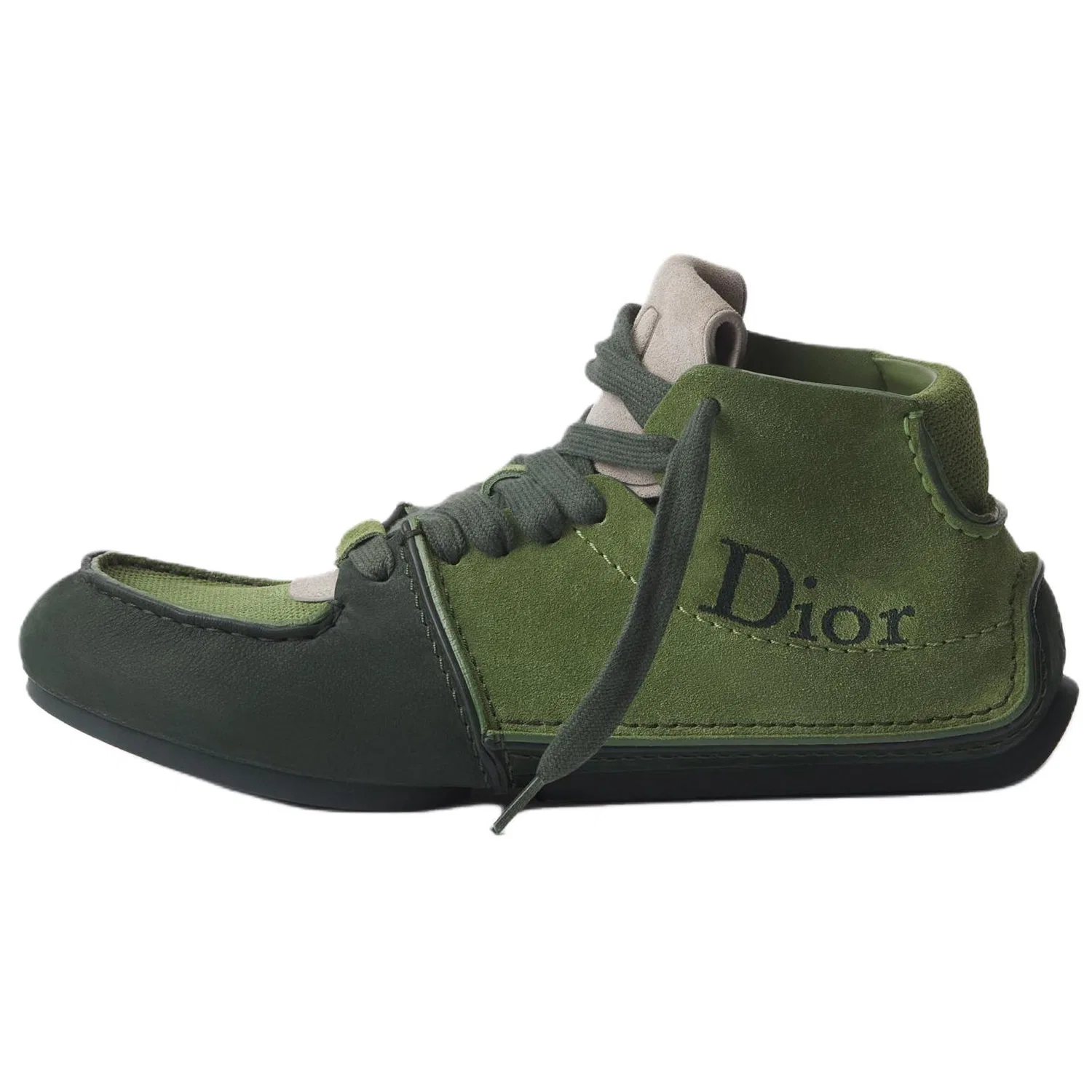 Ботинки Roadie мужские зеленые DIOR