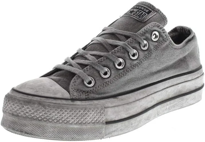 Мужские кроссовки Converse Chuck Taylor All Star Season Ox, серый — фото 2