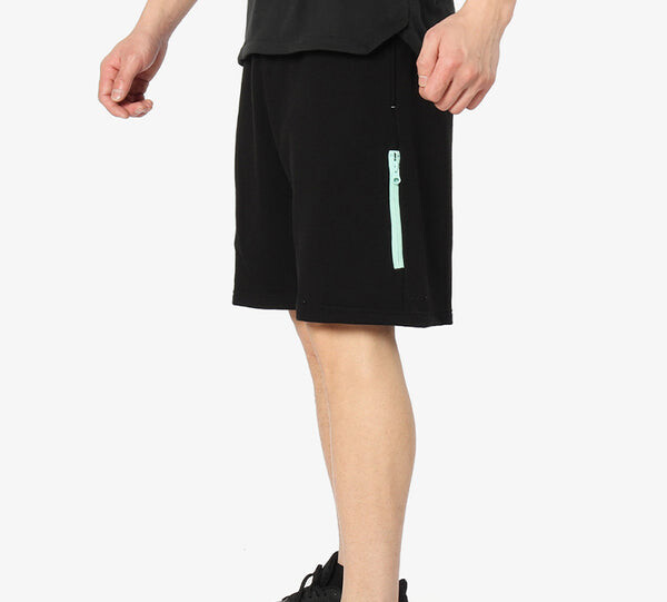 Шорты originals contrasting colors zipper shorts black Adidas, черный — фото 4