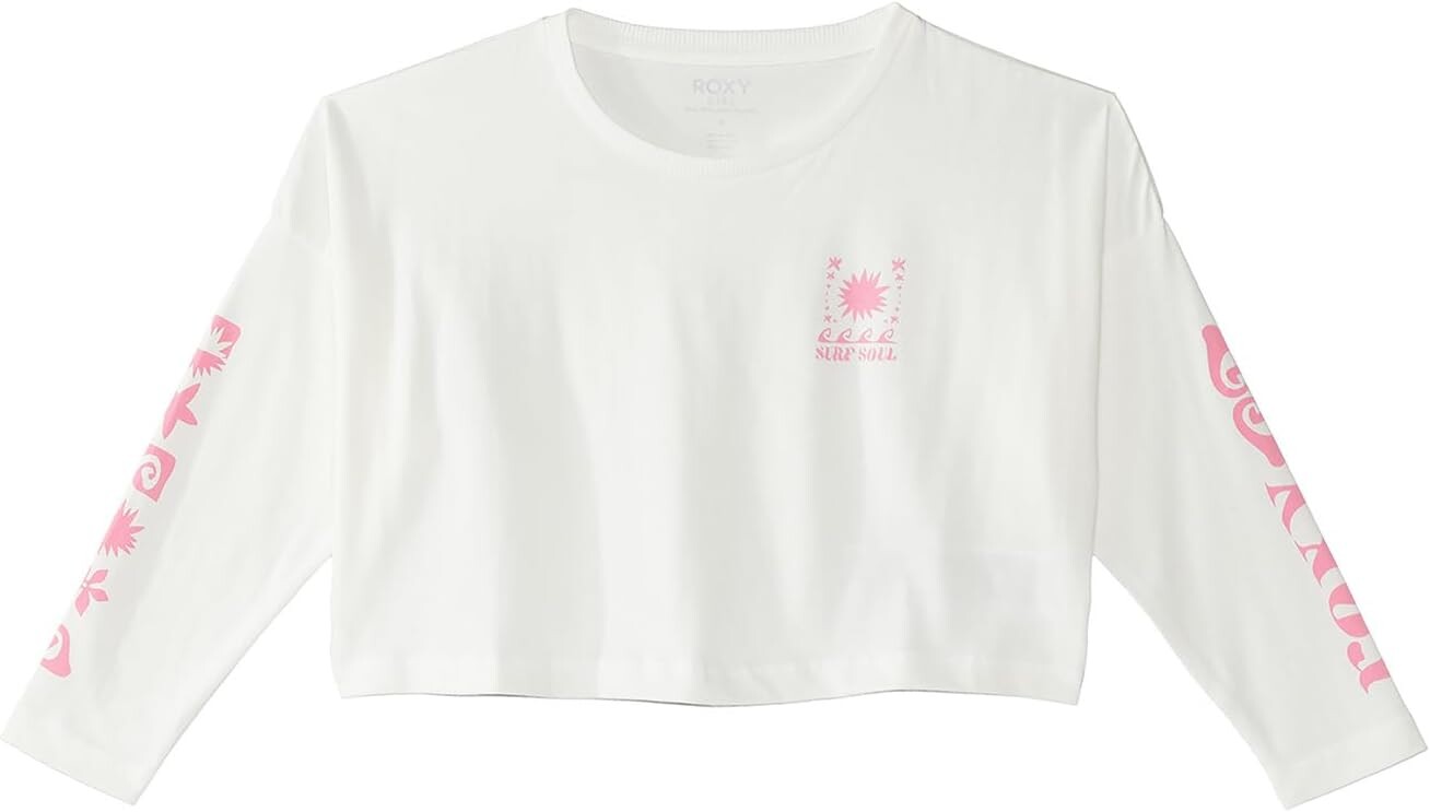 

Футболка Roxy All You Never Say Long Sleeve T-Shirt, цвет Snow White