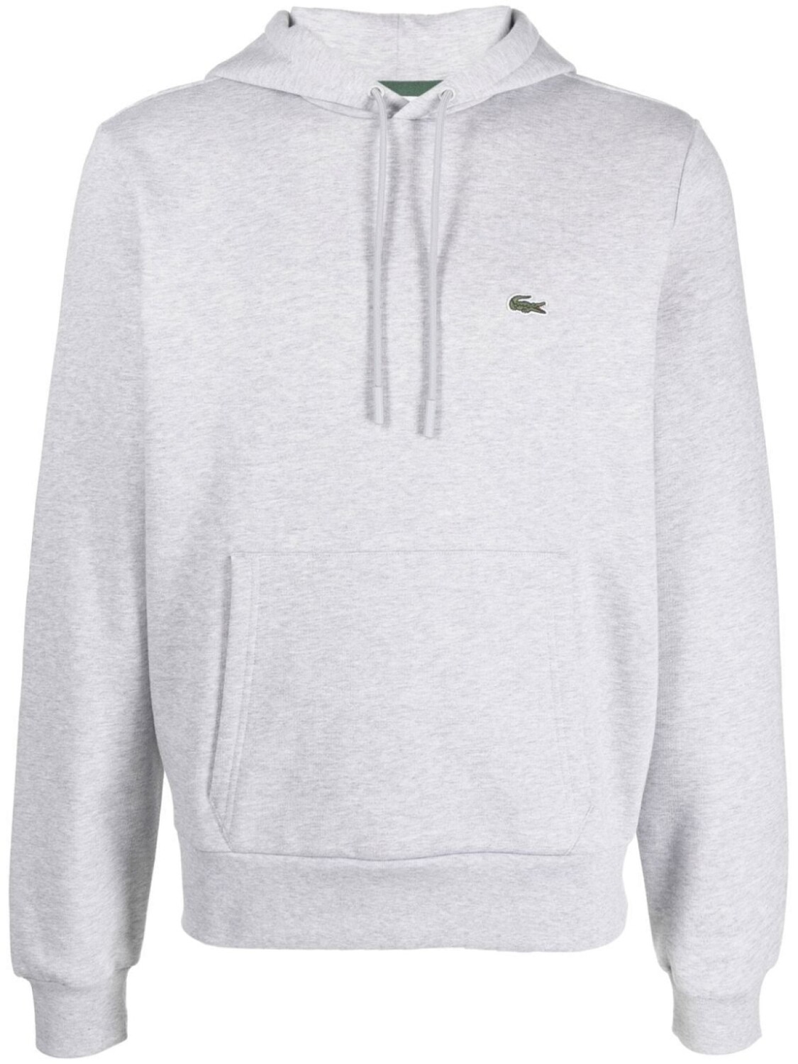 

Lacoste худи с нашивкой-логотипом, серый
