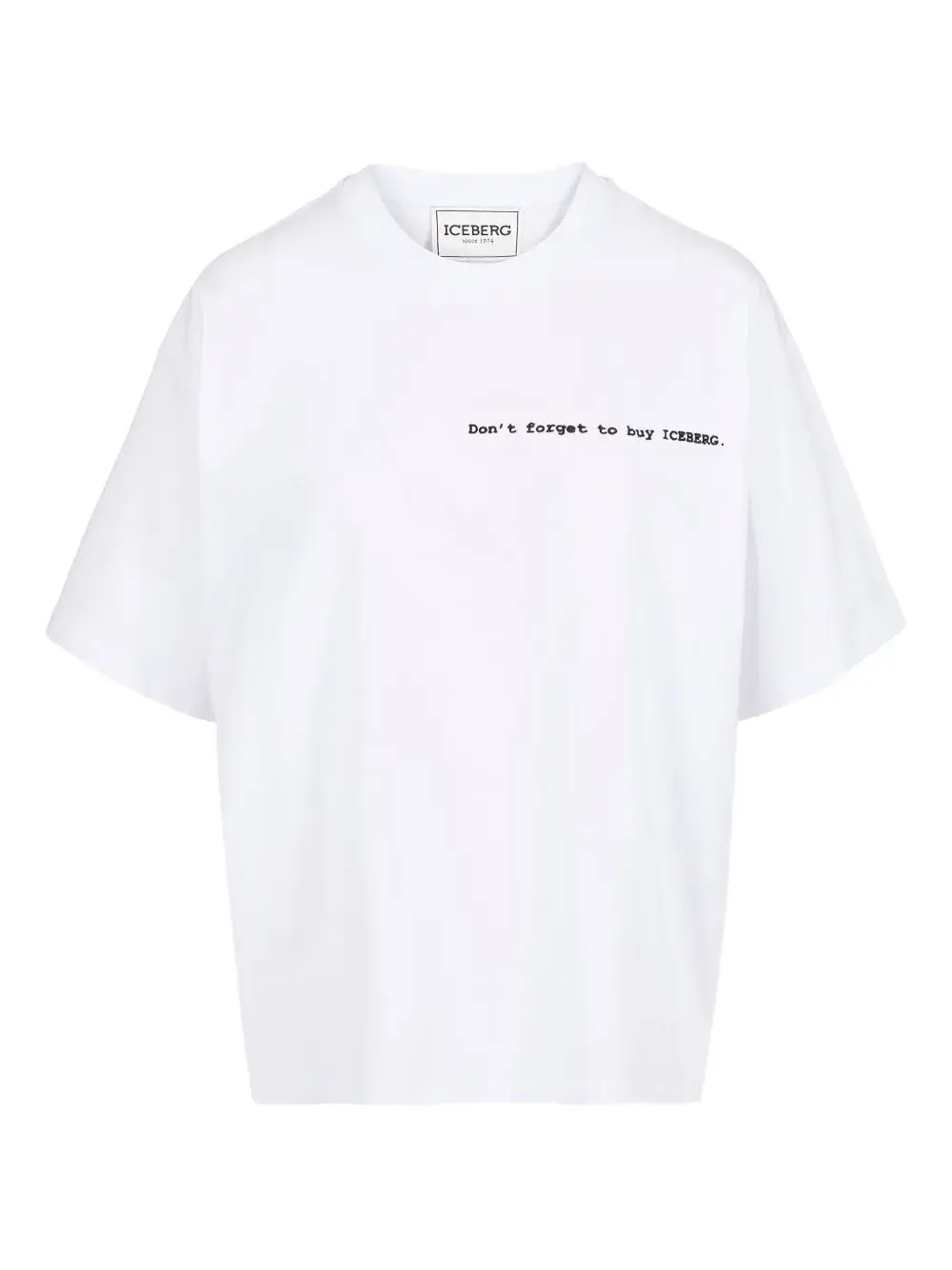 

Футболка с круглым вырезом Iceberg, белый