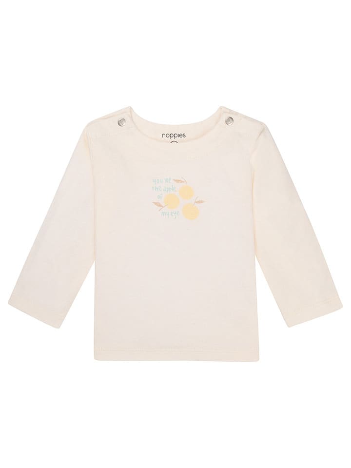 

Noppies Футболка с длинными рукавами "Олни" бежевого цвета