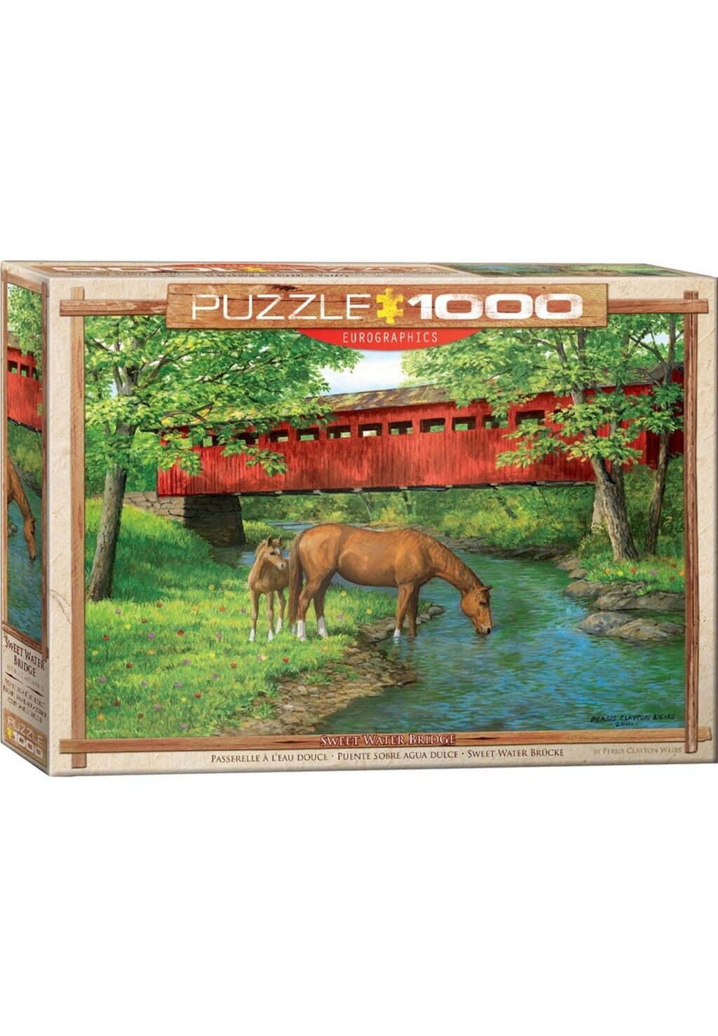 

Пазл SWEET WATER BRIDGE Eurographics, цвет multi coloured