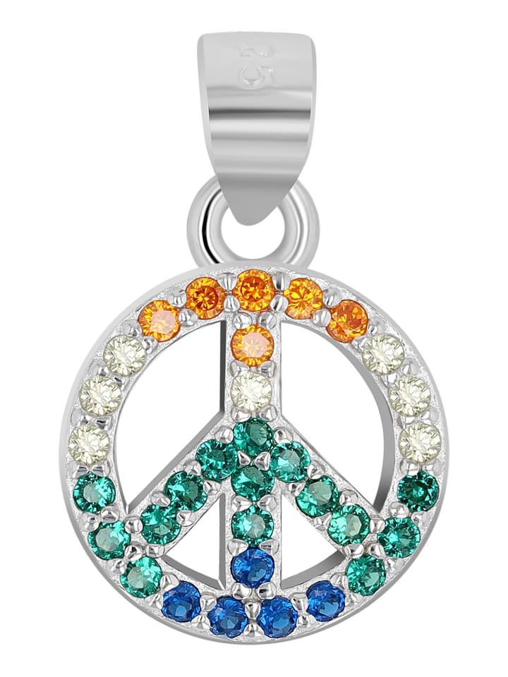 

Adeliás Женский кулон из серебра 925 пробы с кубическим цирконием в серебряной оправе