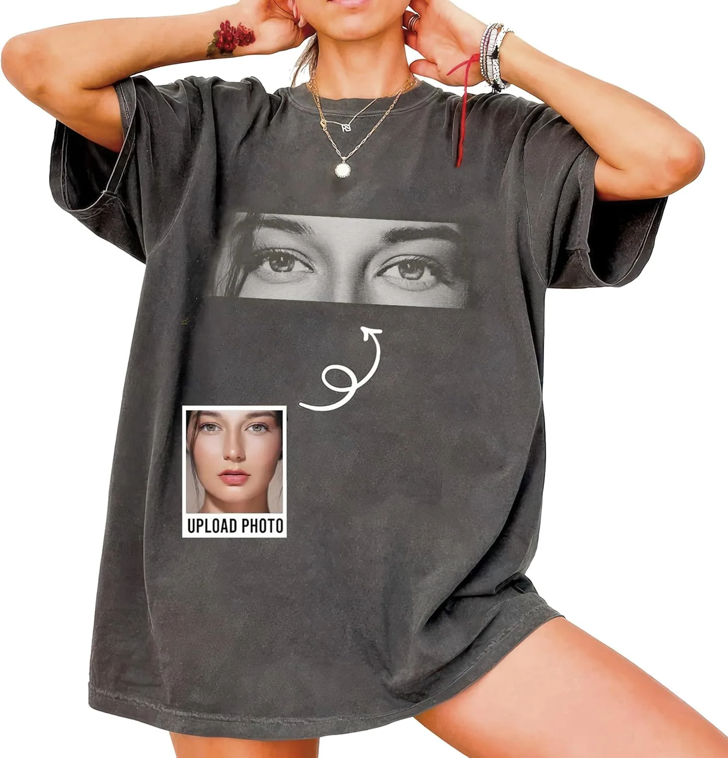 

Футболка с принтом для пар Chillever