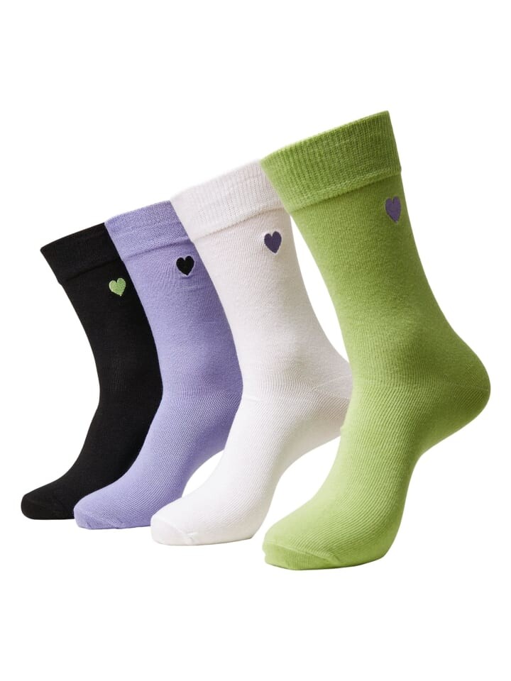 

Носки Urban Classics, цвет black+lilac+lime+white