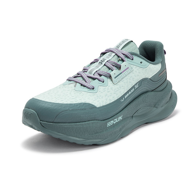 361° Fiery 5 Cushioning Slip Resistant Abrasion Resistant низкие кроссовки для бега мужские Dark Pine Green — фото 3