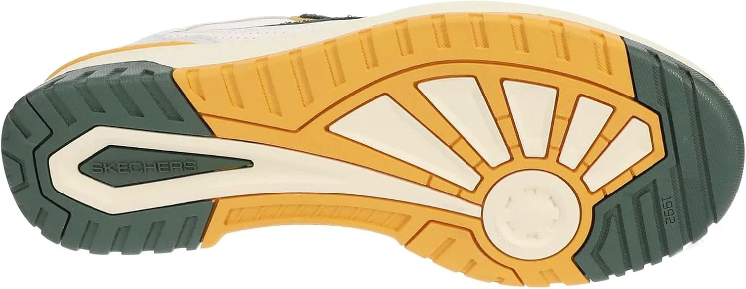 Мужские кроссовки Skechers Court & Classics, размер S-1992, белый/зеленый — фото 3