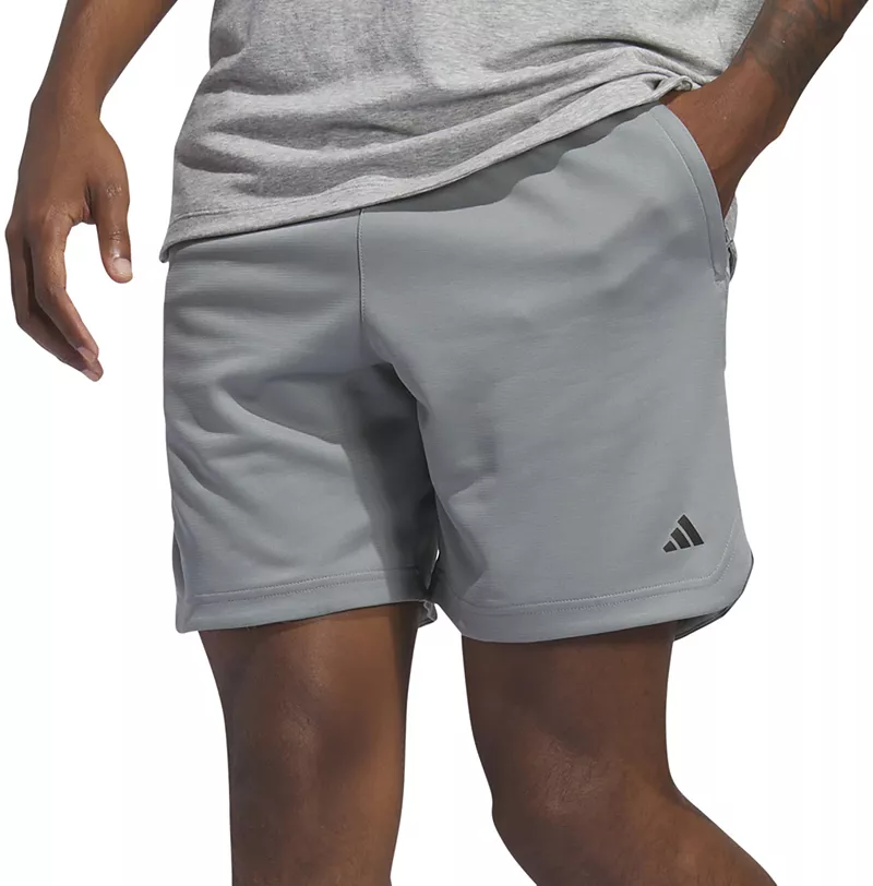 

Мужские трикотажные шорты Adidas Axis, цвет Grey Three