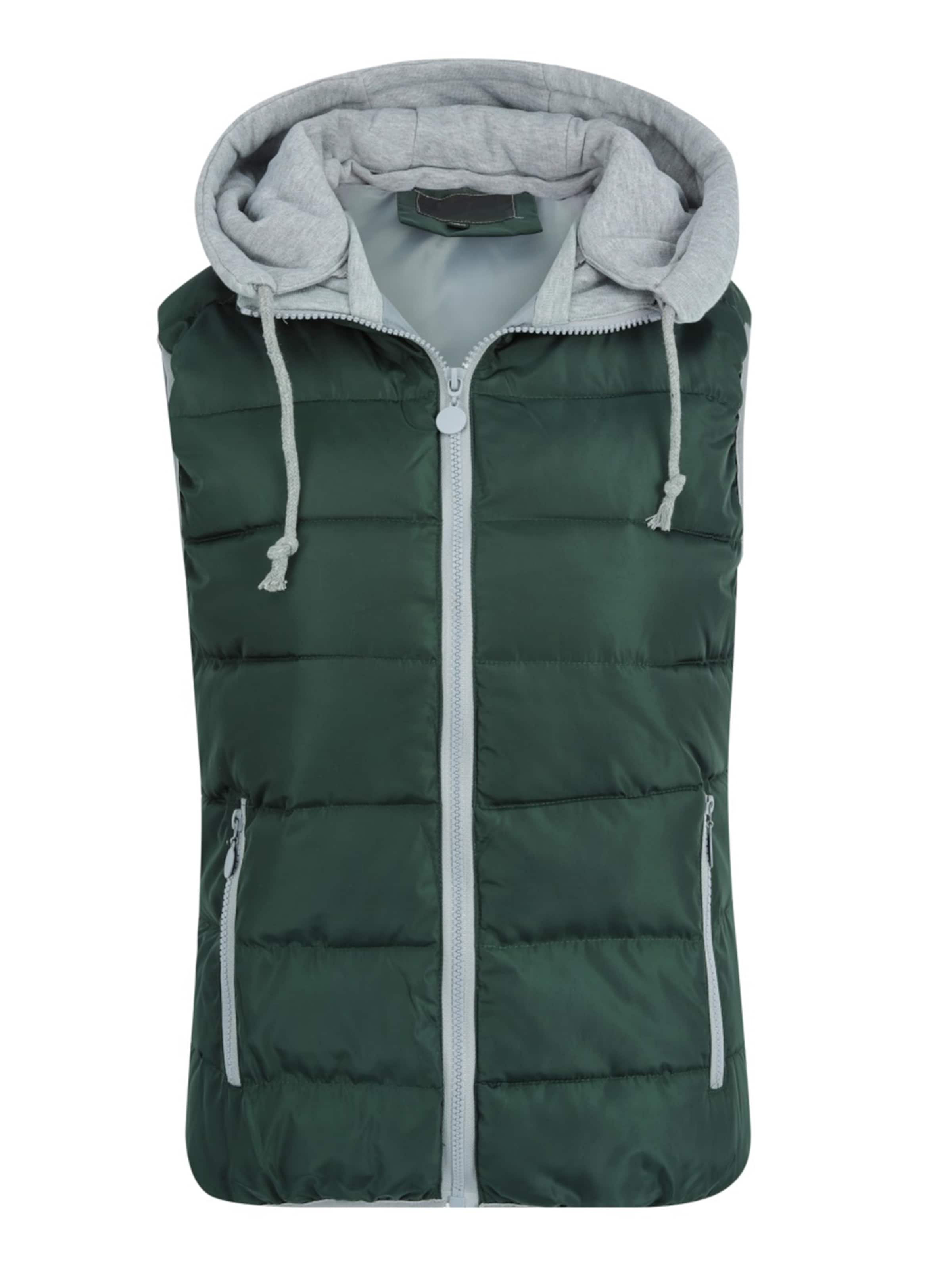 

Youthup Жилет в темно-зеленом цвете