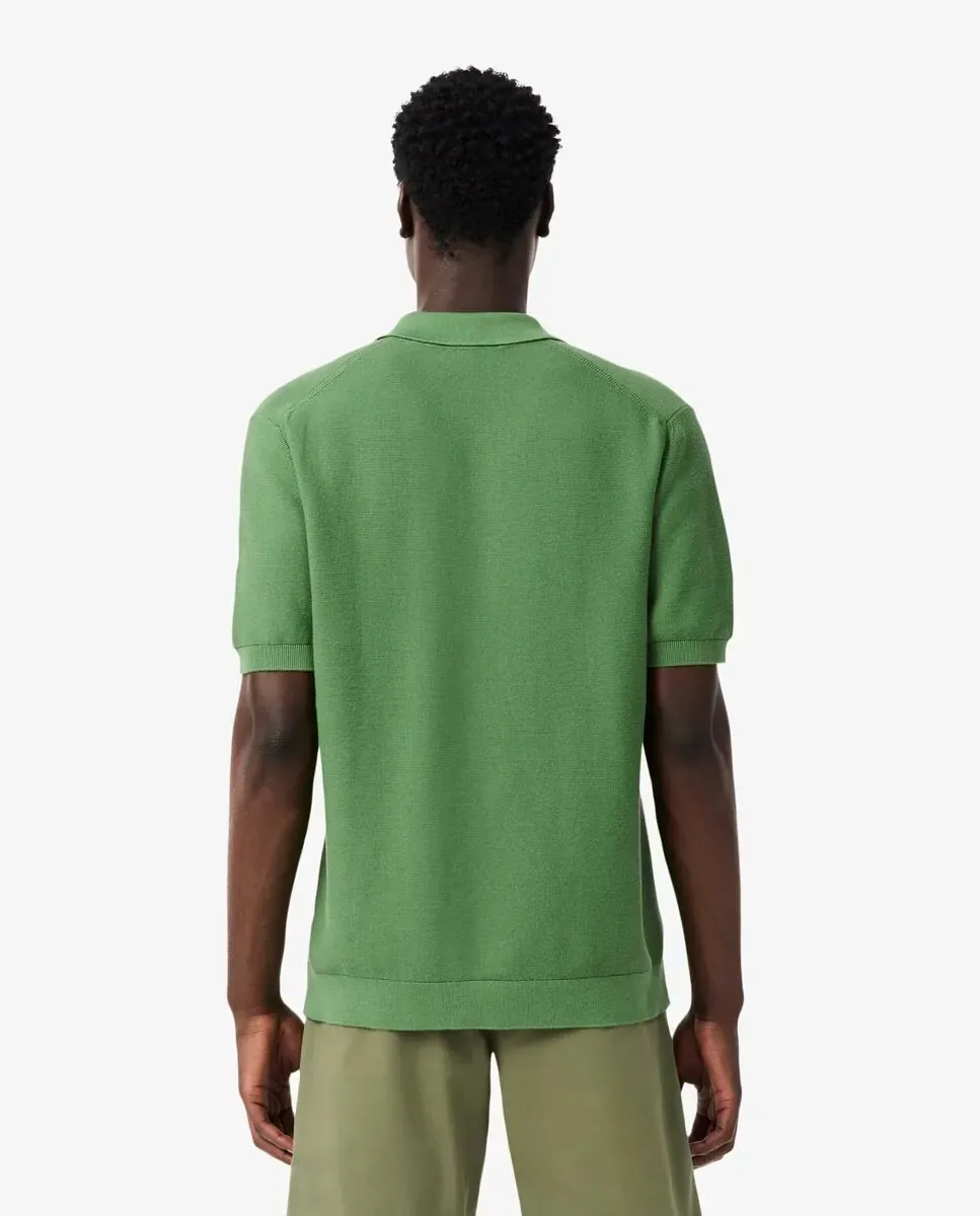 Мужская футболка с коротким рукавом Lacoste, зеленый — фото 2