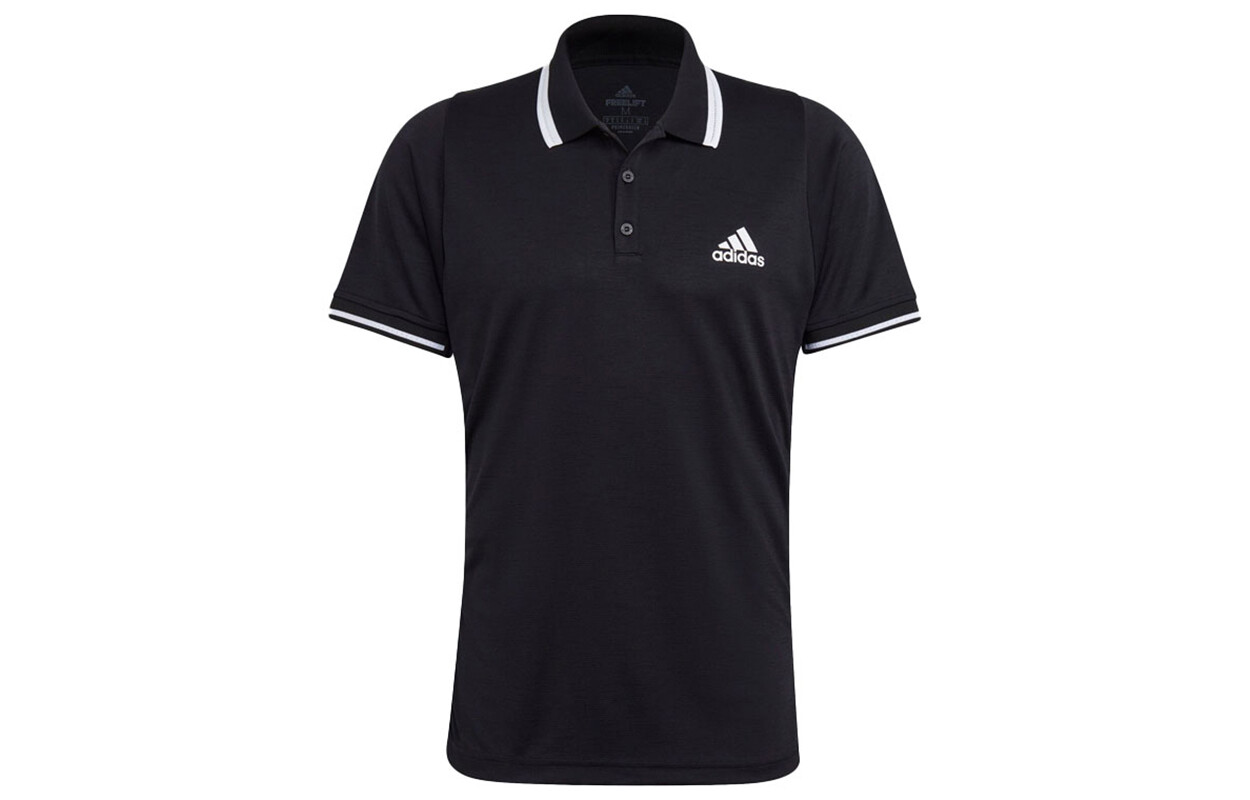 

Рубашка поло мужская черная Adidas, черный