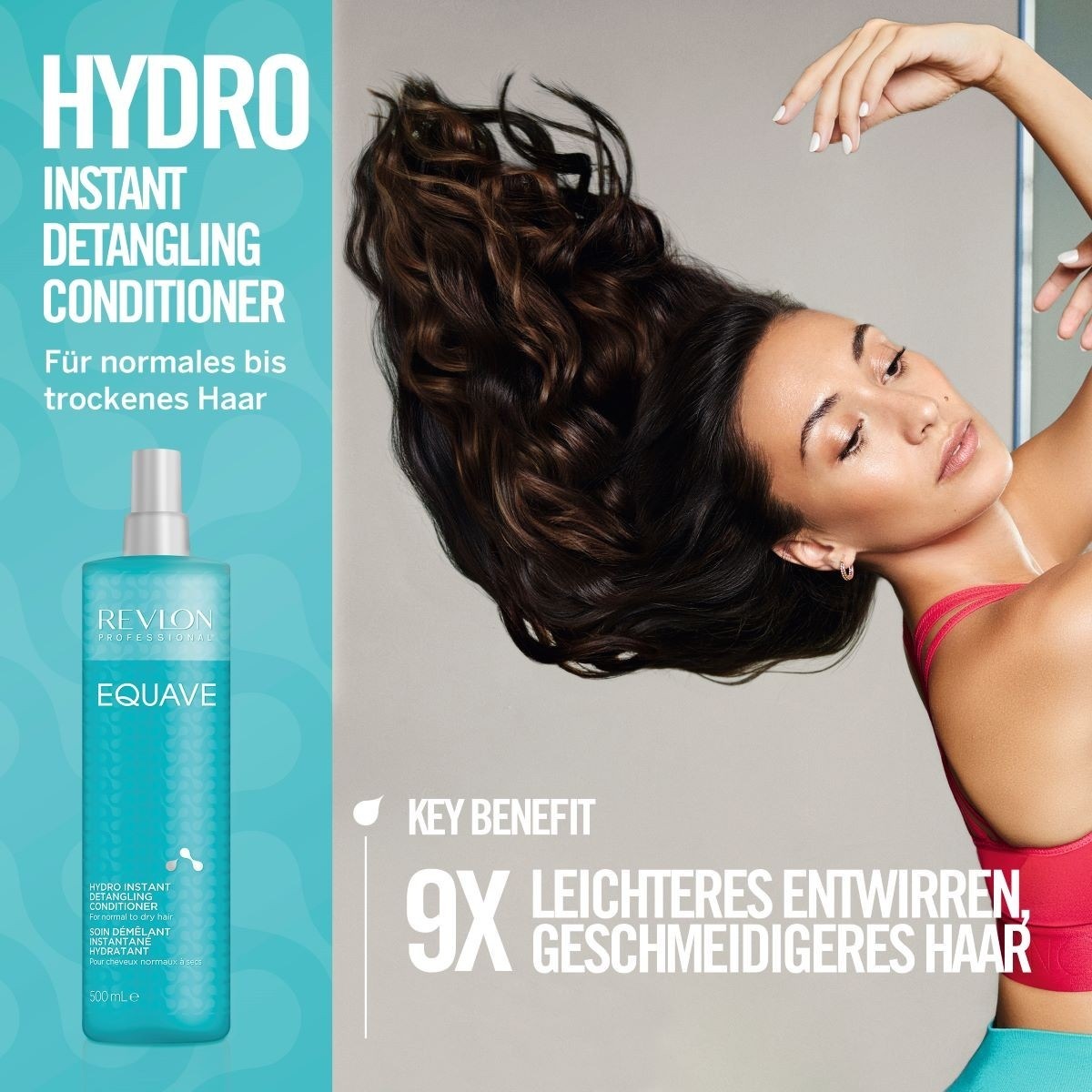 Кондиционер для волос equave equave hydro Revlon Professional, объем 500 мл — фото 4