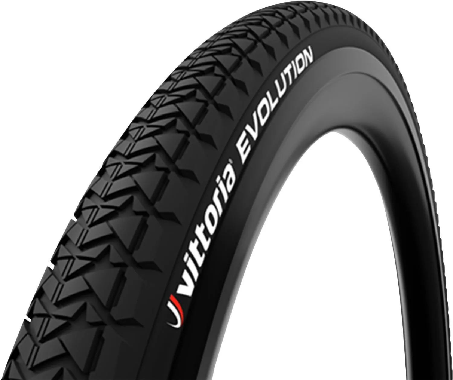 

Шина Evolution II - проволочная бортовая конструкция Vittoria, Black