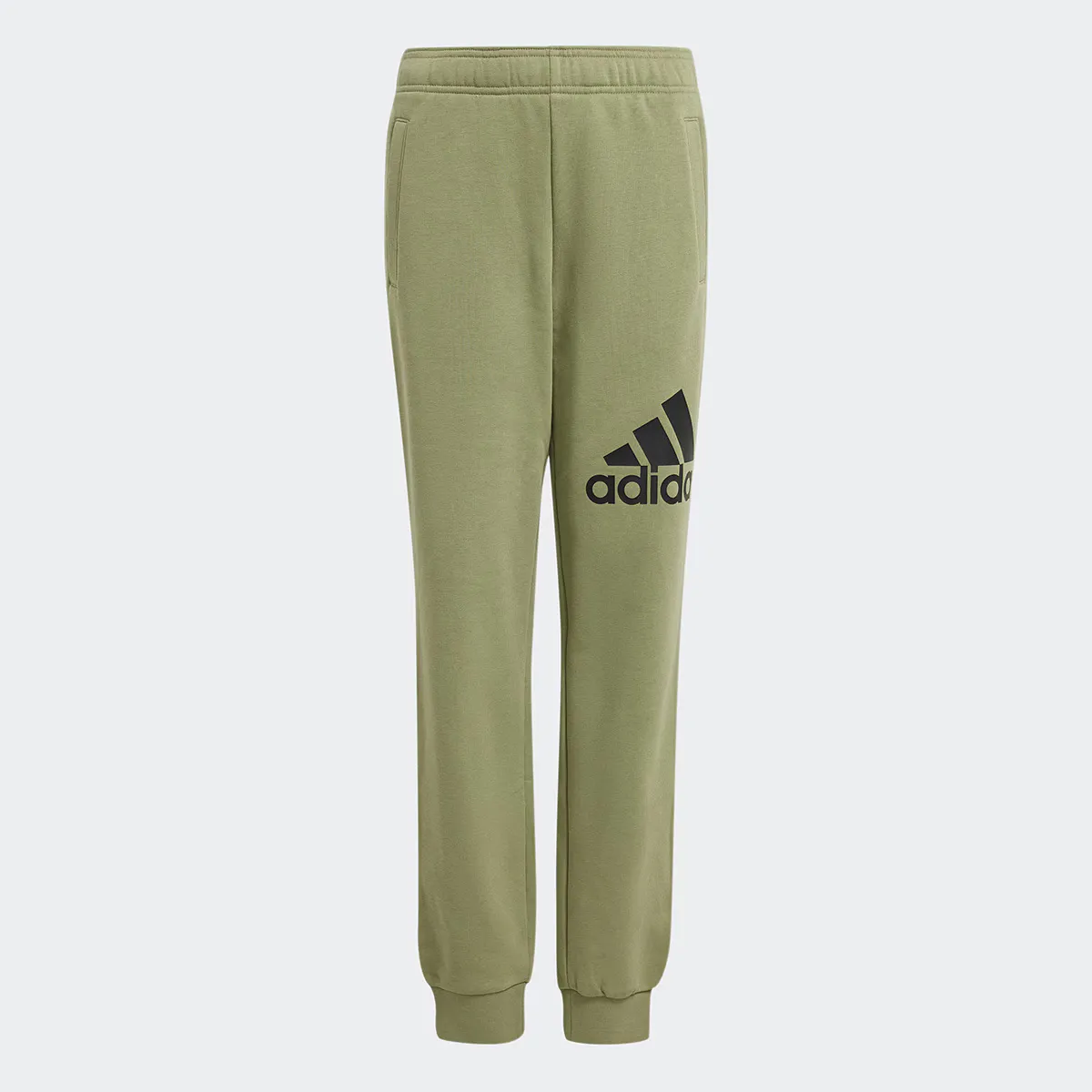 

Kids' Essentials Regular Fit Большой Логотип Хлопковые Брюки Adidas, зеленый