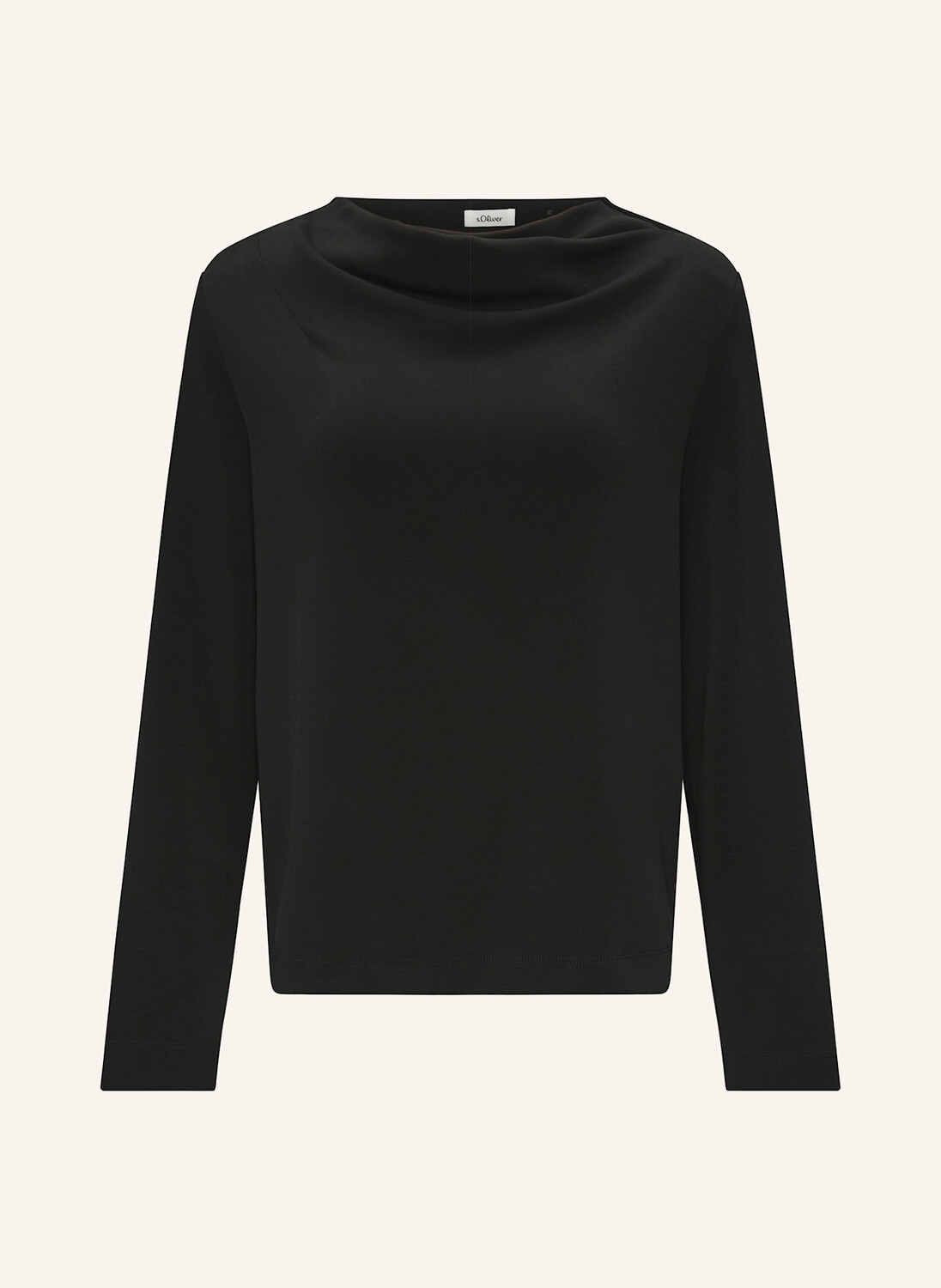 

Толстовка s.Oliver BLACK LABEL, черный