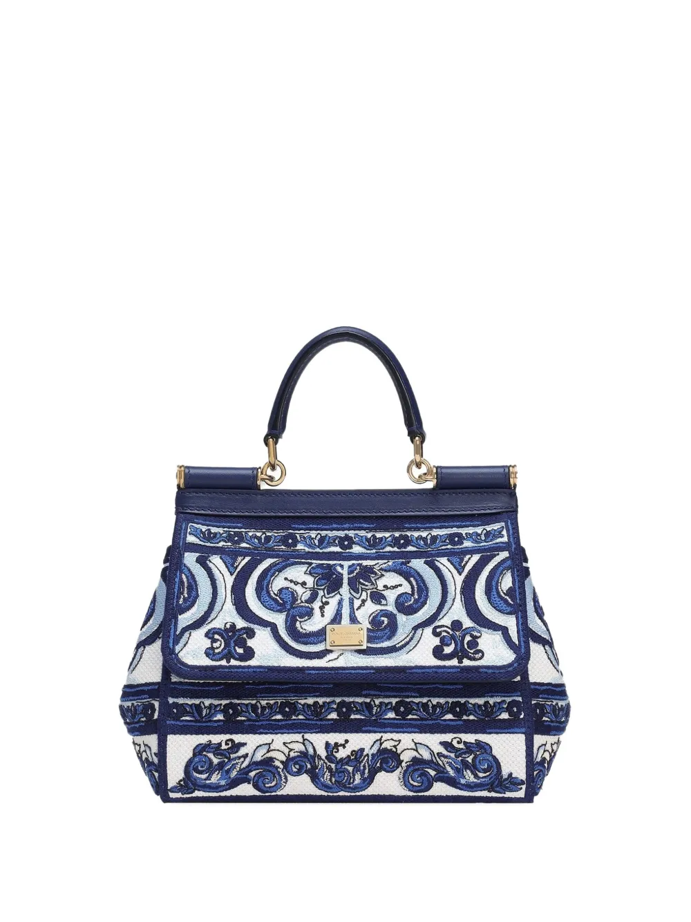 

Сумка-тоут Sicily размера мини DOLCE & GABBANA, синий