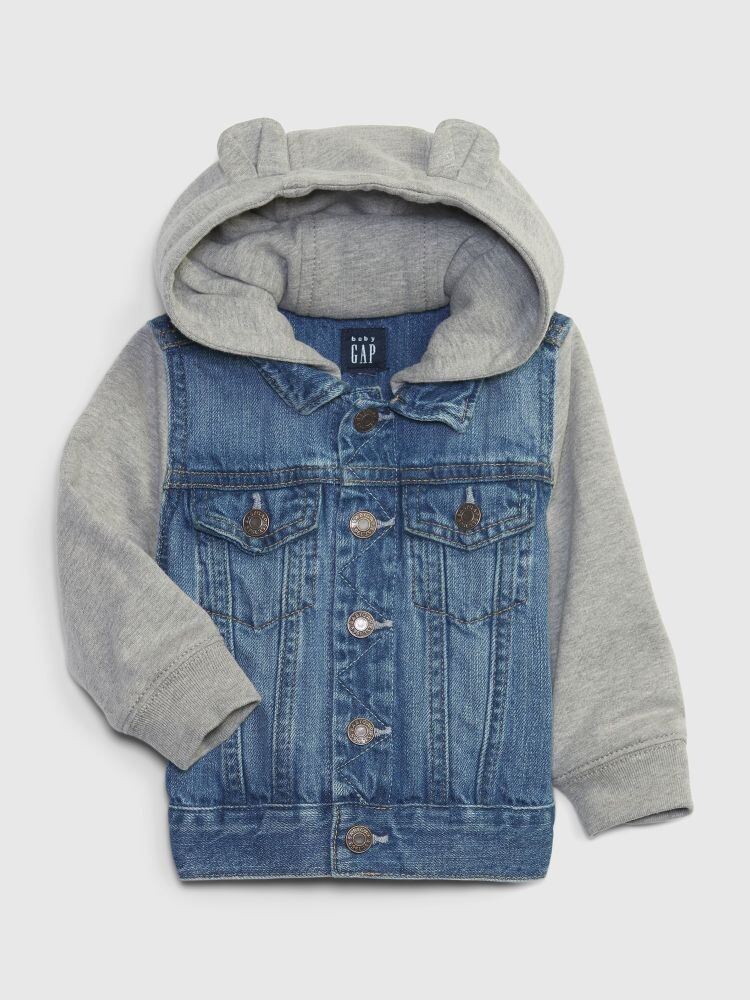 

Джинсовая куртка Gap, серый