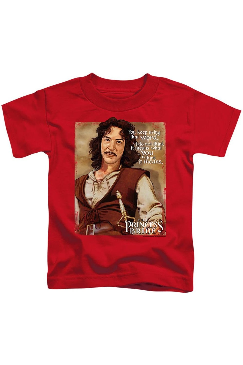 

Футболка с коротким рукавом "Принцесса-невеста" для детей Gildan, красный