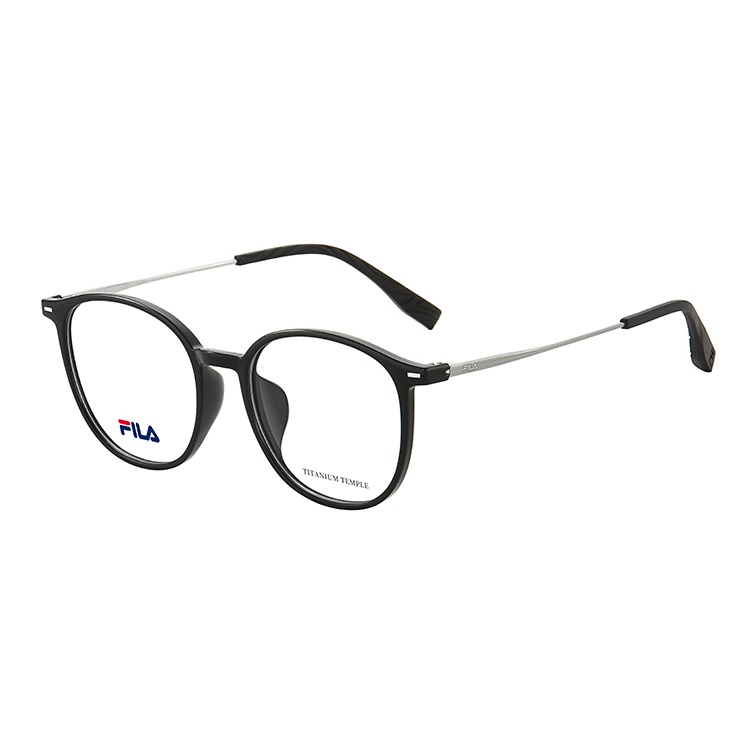 

FILA Титановые очки круглой формы унисекс, 0Z42 Black Silver