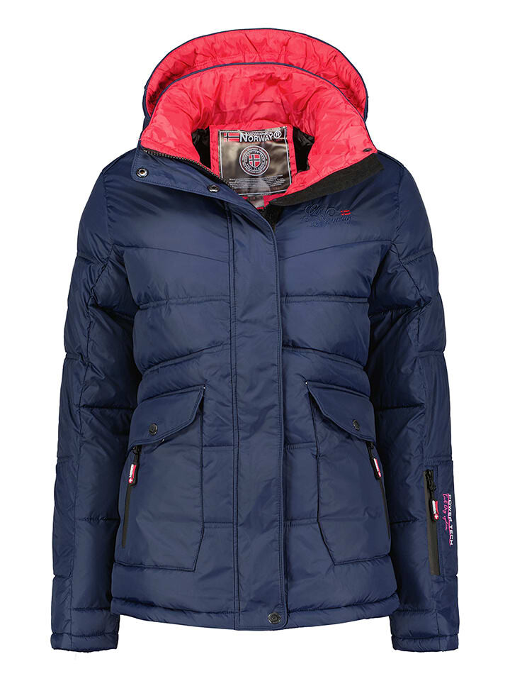 

Стеганая куртка Geographical Norway Steppjacke Bonixe, темно-синий