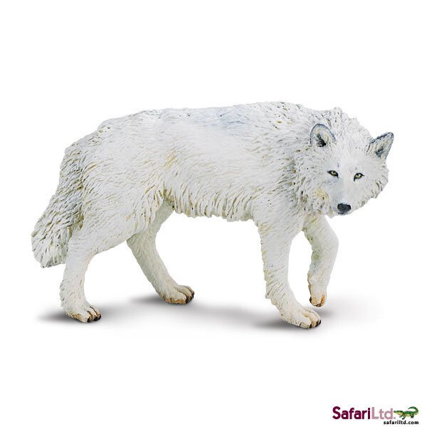 

Safari Ltd 220029 Арктический белый волк 9,5х6,5см