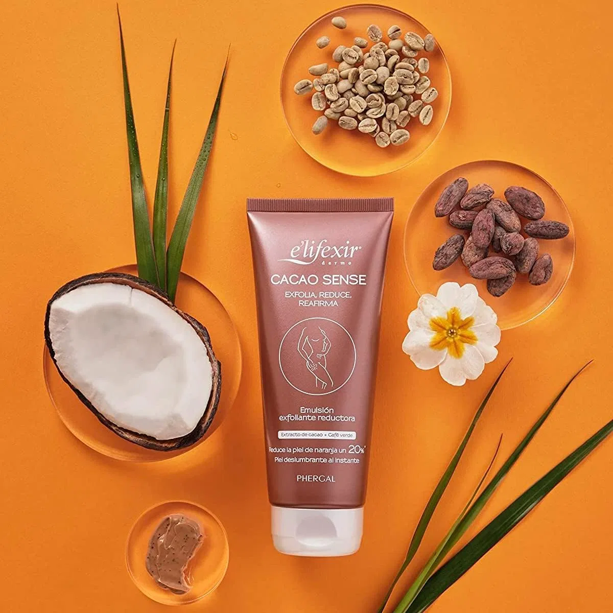Набор уменьшающих кремов Elifexir Cacao Sense + Nocturslim + Vientre Plano, 3 x 200 мл E'Lifexir — фото 2