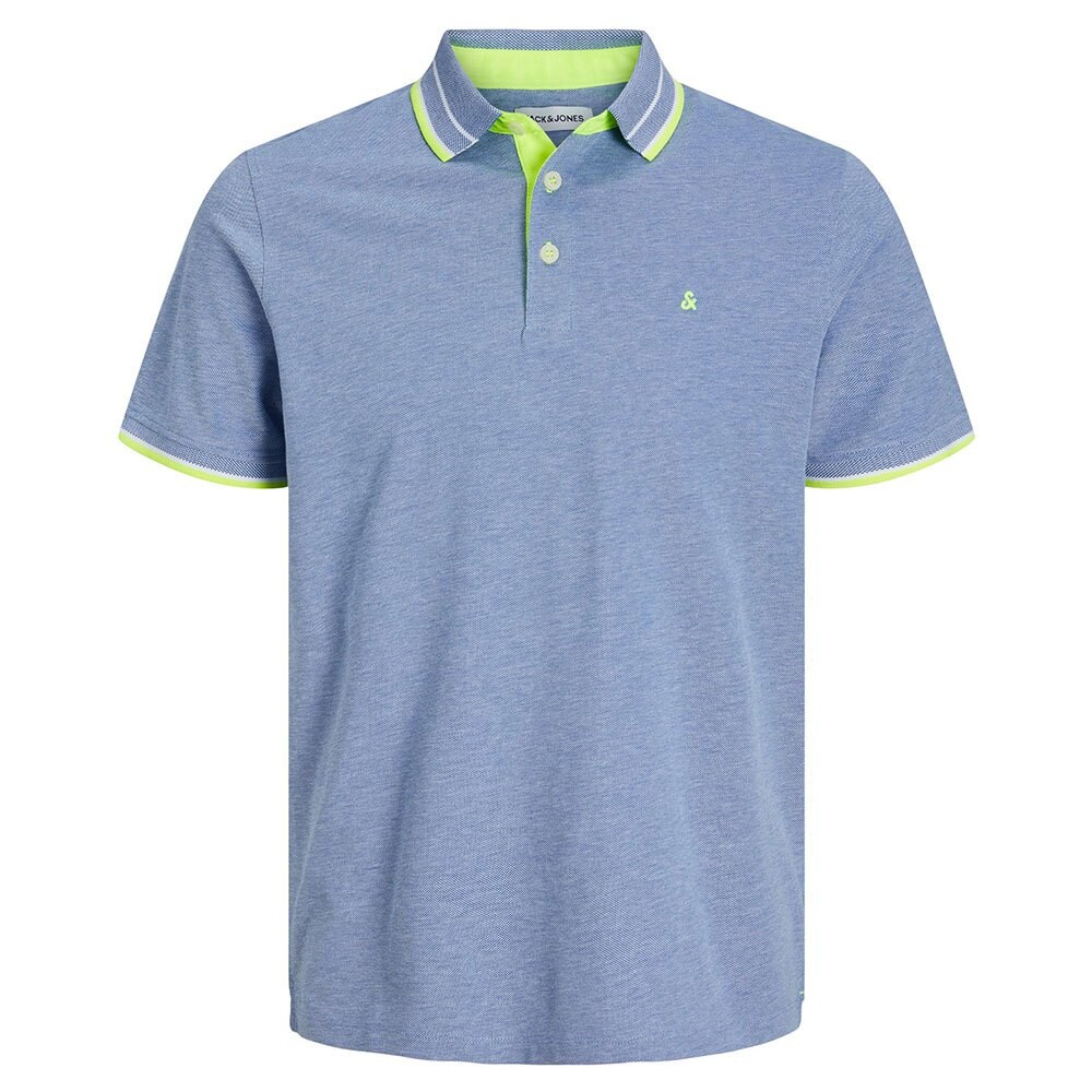 

Поло с коротким рукавом Jack & Jones Epaulos, синий