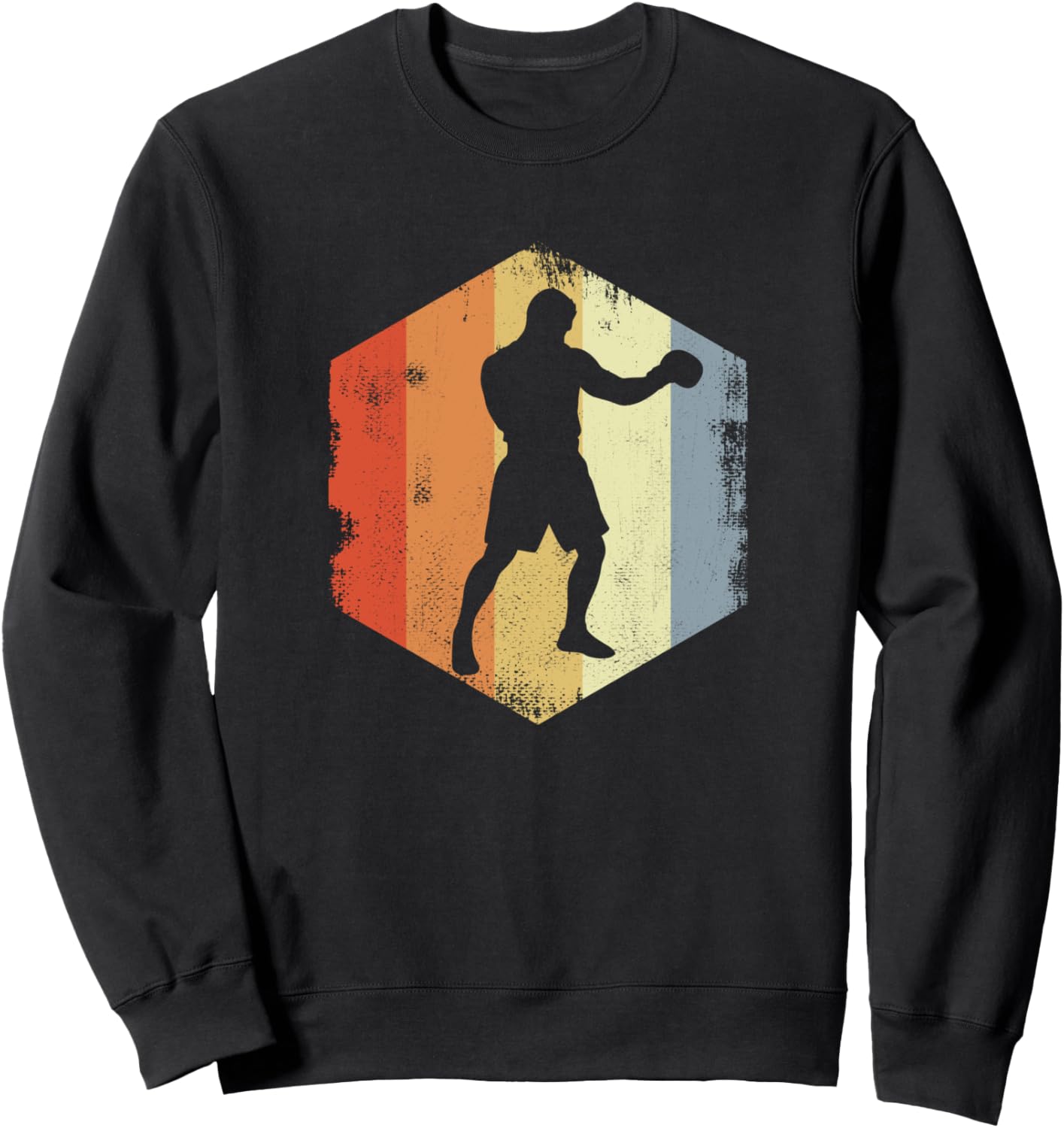 

Винтажная толстовка с принтом боксера для мальчиков, фанатов бокса Funny Sparring Partner Graphic Tee For Boys, черный
