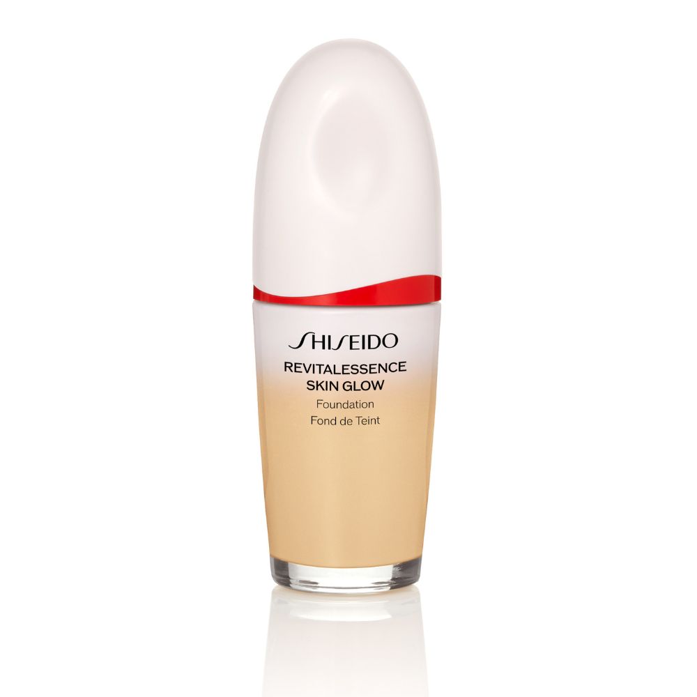 

Светящаяся основа revitalessence skin glow foundation Shiseido, цвет nr. 220, 30 мл