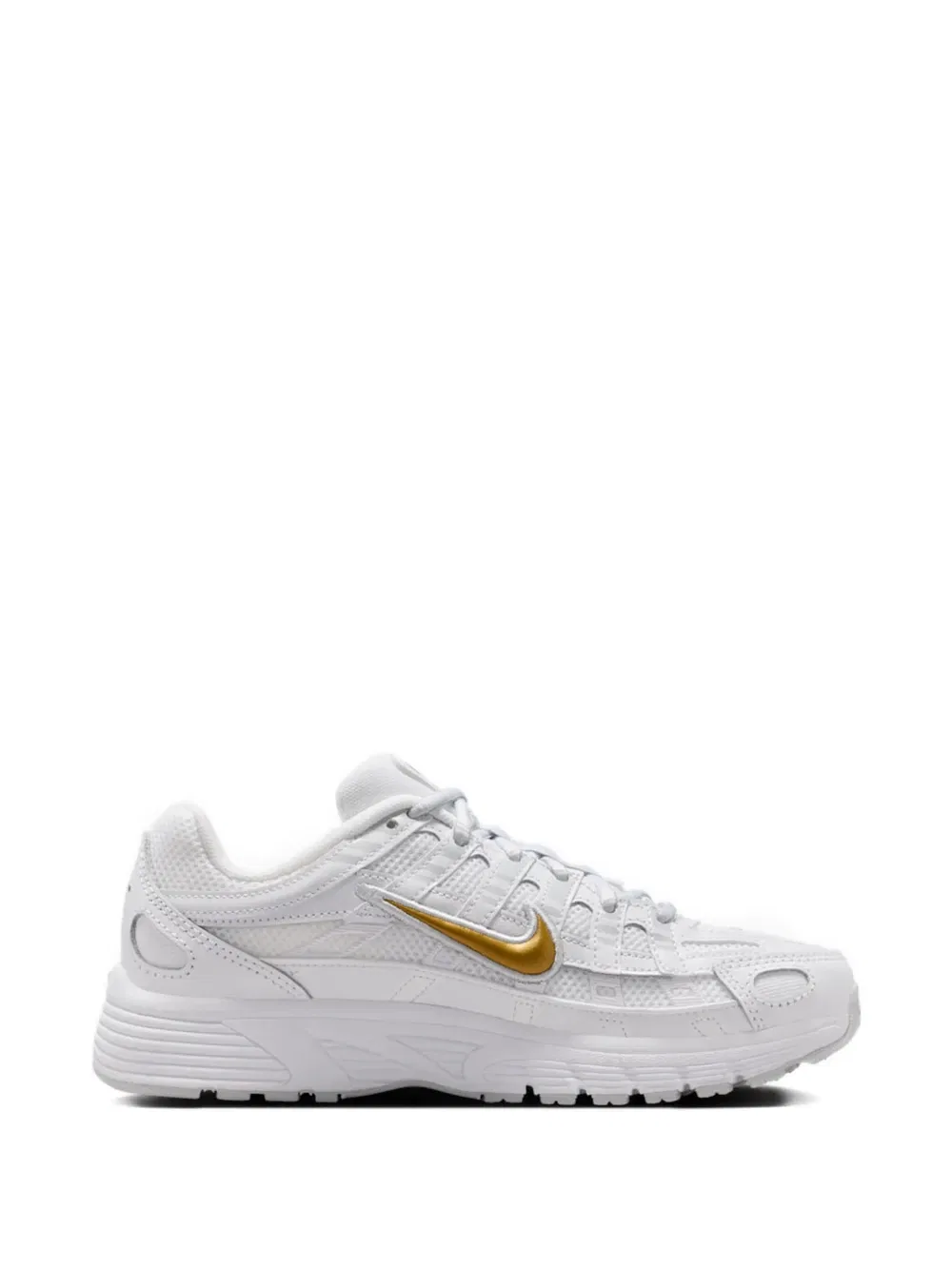 Кроссовки P-6000 на шнуровке Nike Kids, белый — фото 2