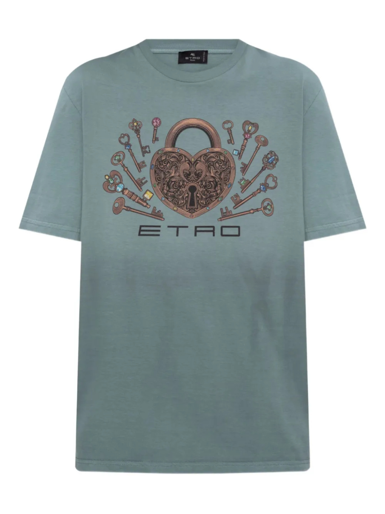 

Футболка с логотипом ETRO, синий