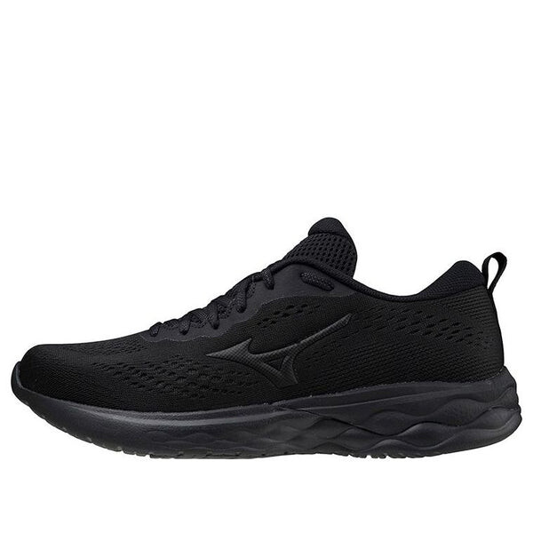

Кроссовки wave revolt 2 wide 'black grey' Mizuno, черный