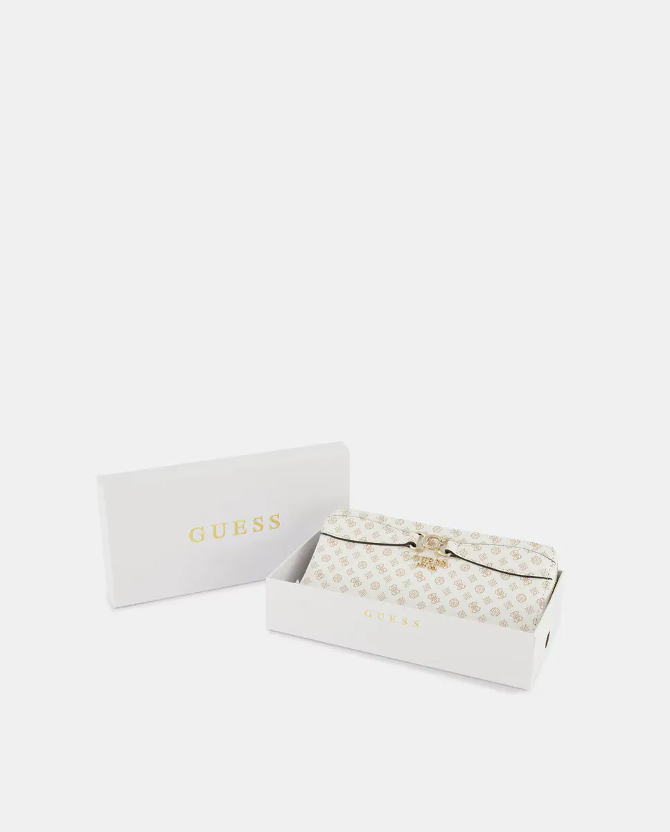 

Большой кошелек Arlena с логотипом Guess, белый