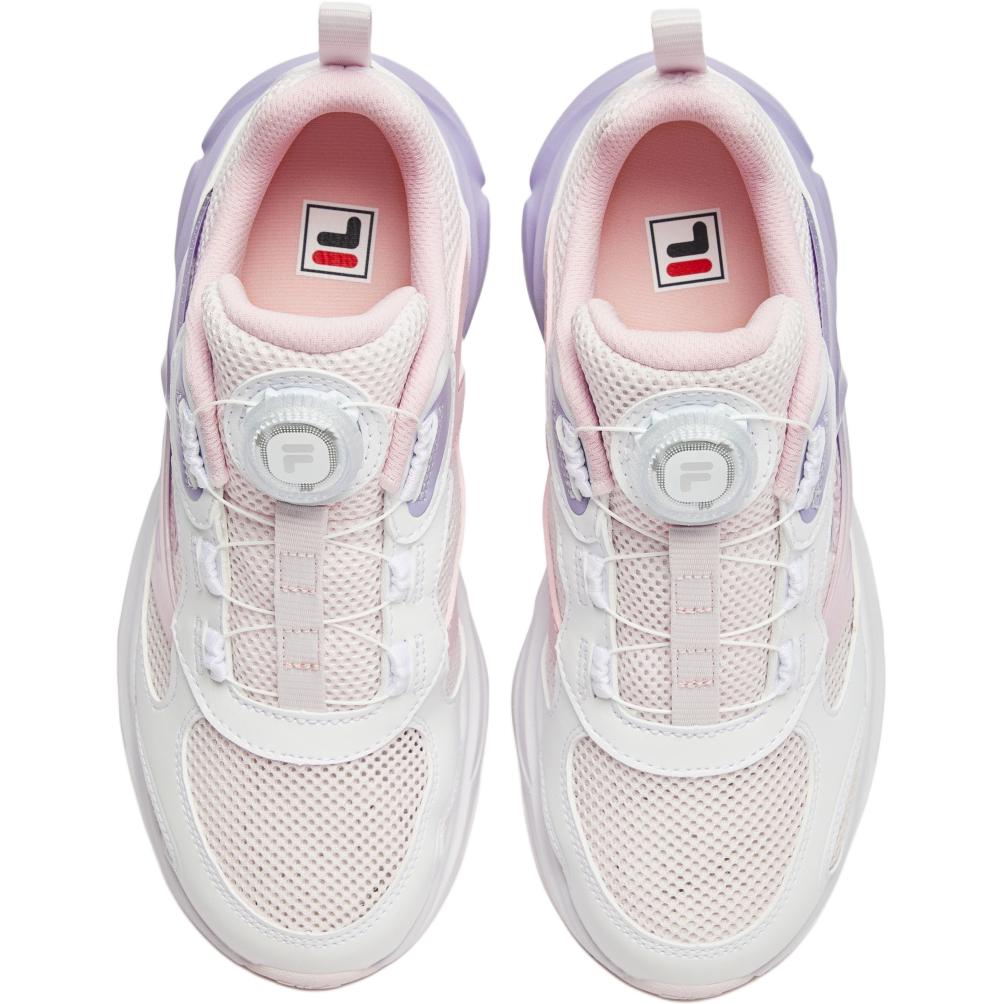 Легкие низкие кроссовки для бега для детей с амортизаторами FILA KIDS, белый — фото 4