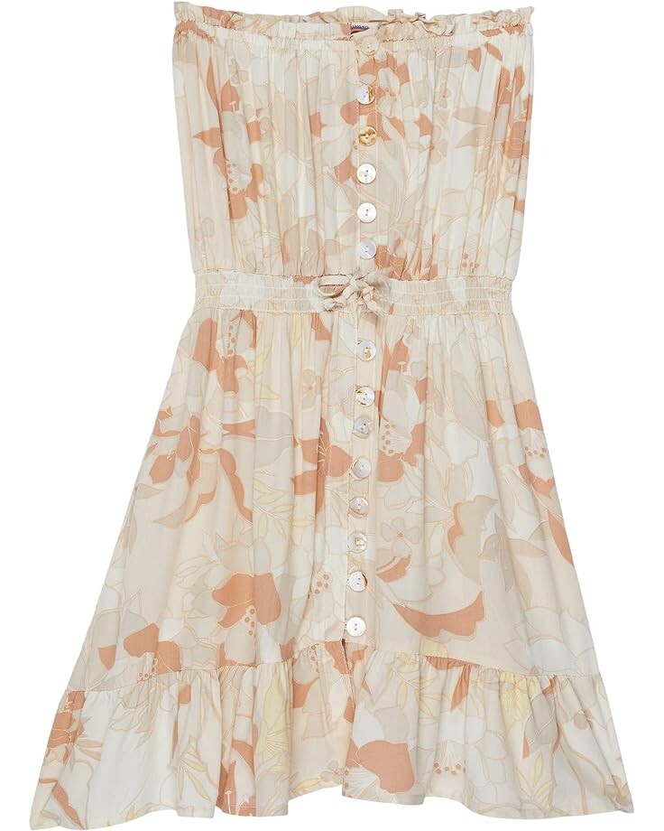

Платье Vintage Havana Button-Up Tube Dress, цвет Earthy