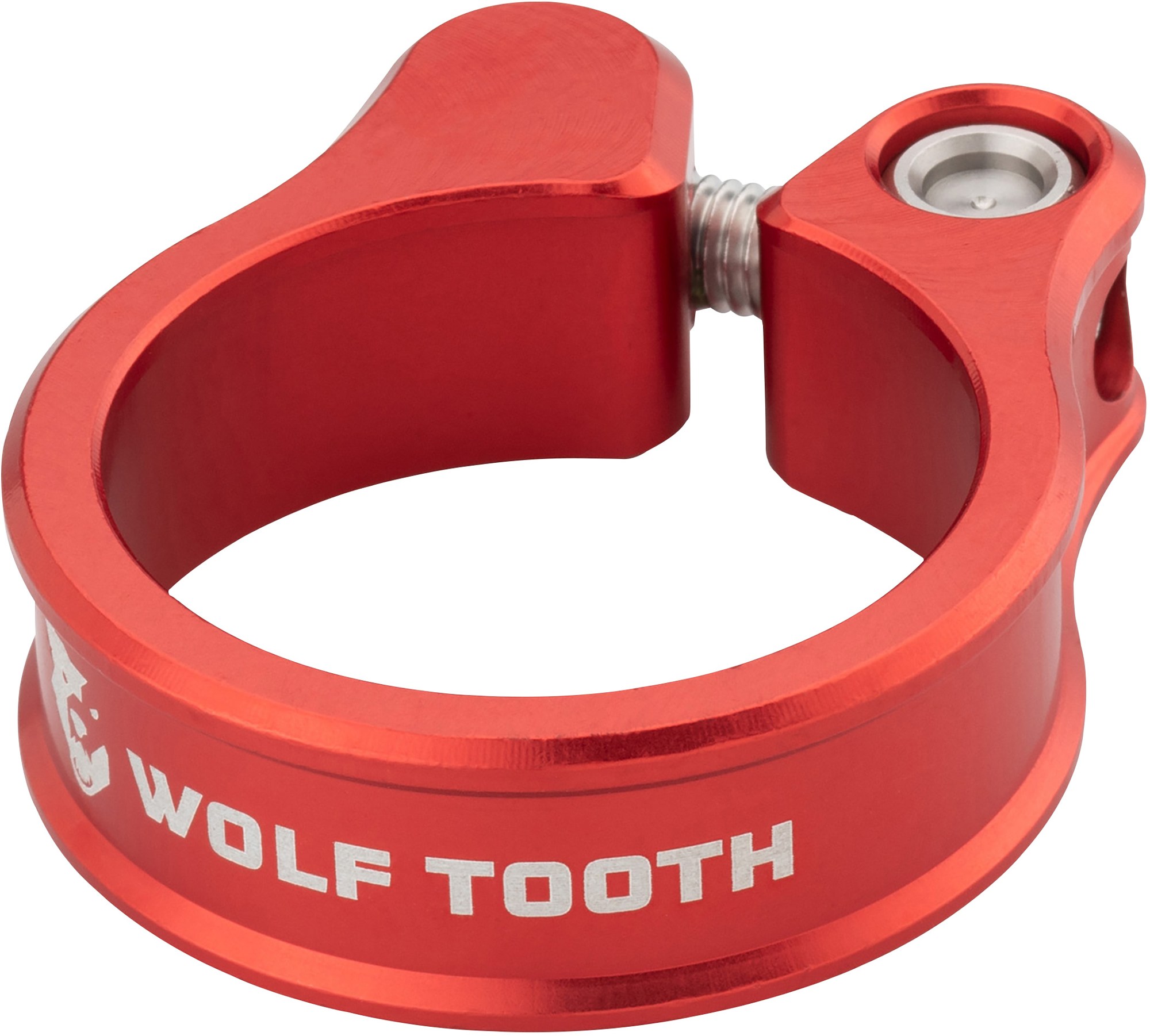 

Зажим подседельного штыря Wolf Tooth Components, красный