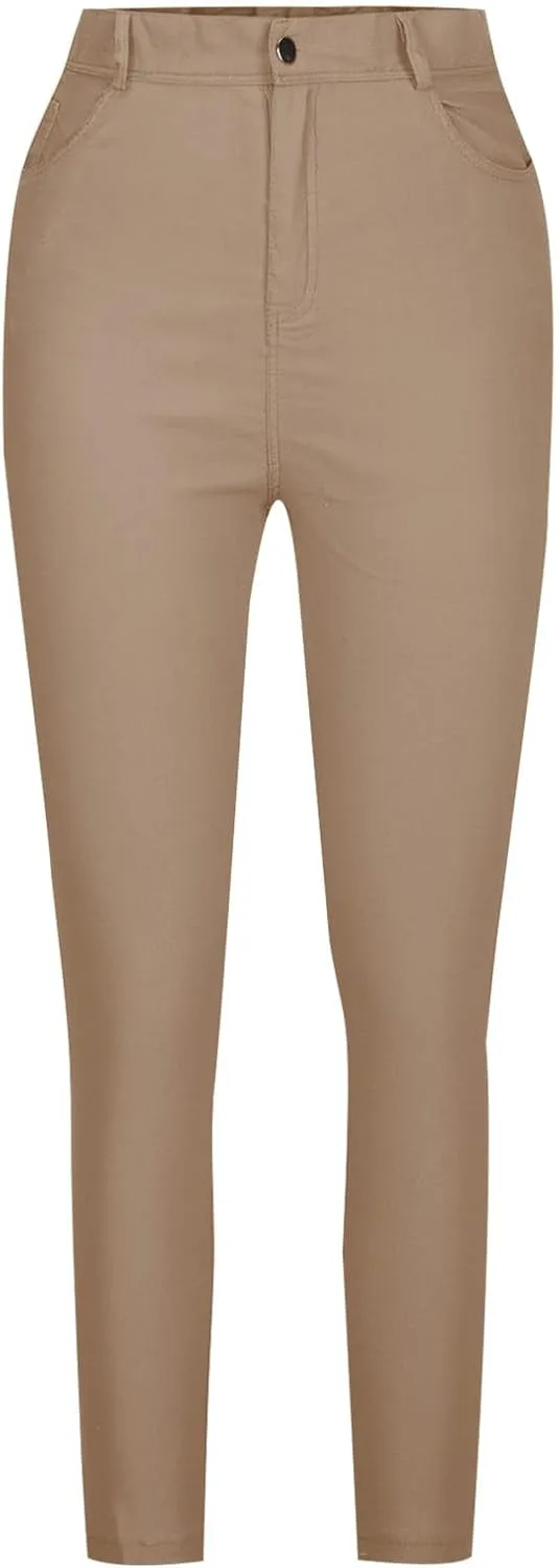 Женские джинсы Stretchy Slim Fit High Waist — фото 3