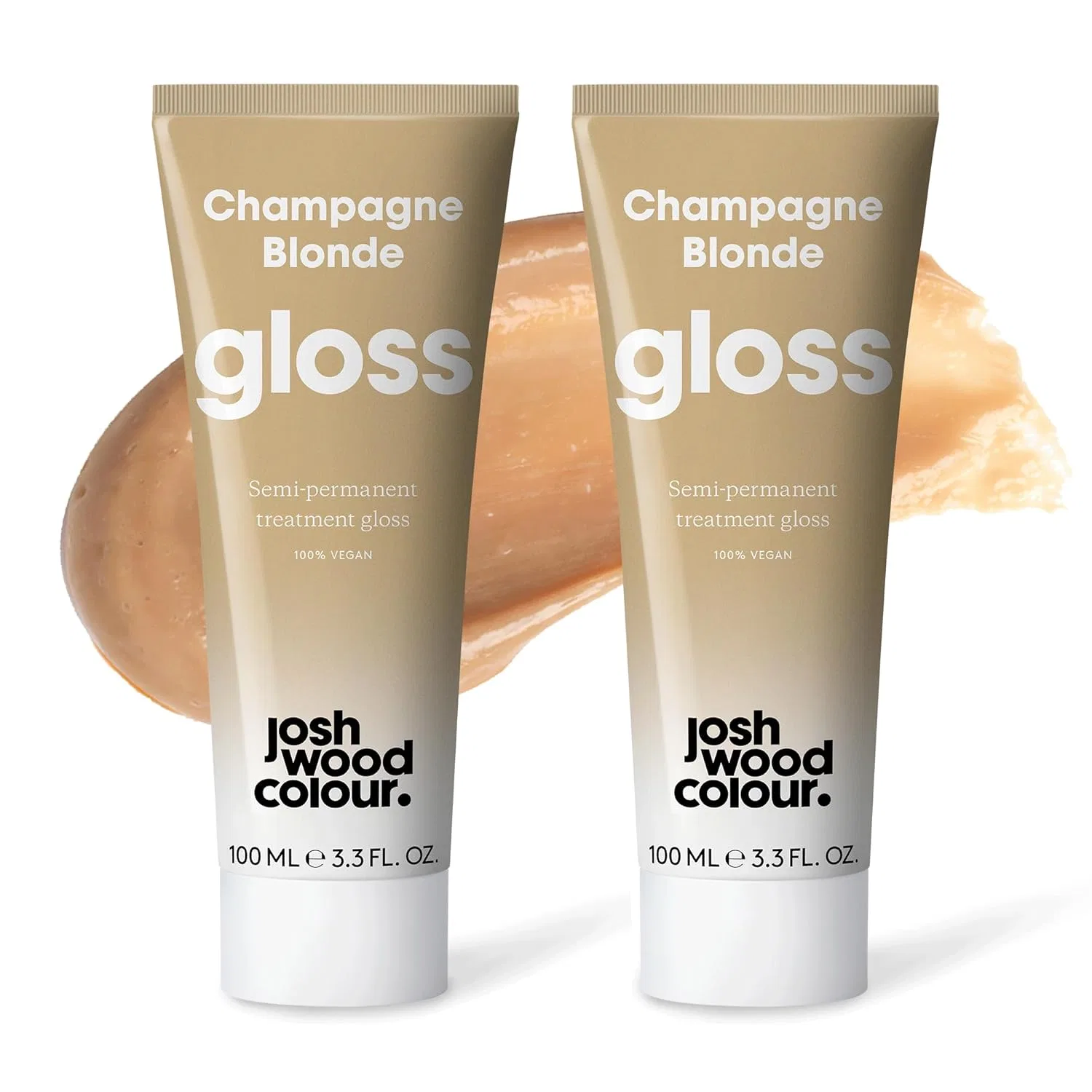 Полуперманентная маска-блеск для волос Josh Wood Champagne Blonde Josh Wood Colour, Gold