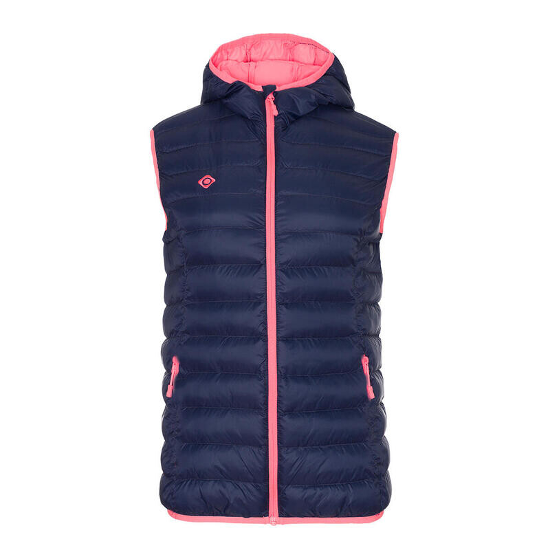 

Утепленный жилет Izas, цвет navyblau/fluoreszierendes ultrapink