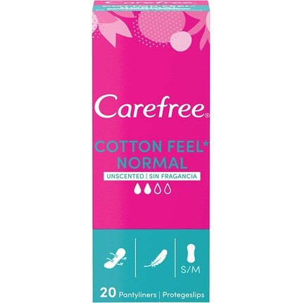 

Дышащие ежедневные прокладки с экстрактом хлопка Carefree