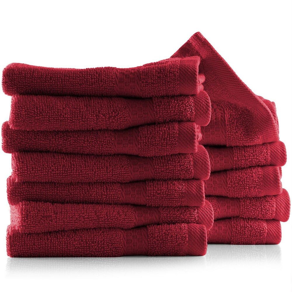 

Набор полотенец из 12 шт., 600 г/м² Stock Preferred, цвет Burgundy Red