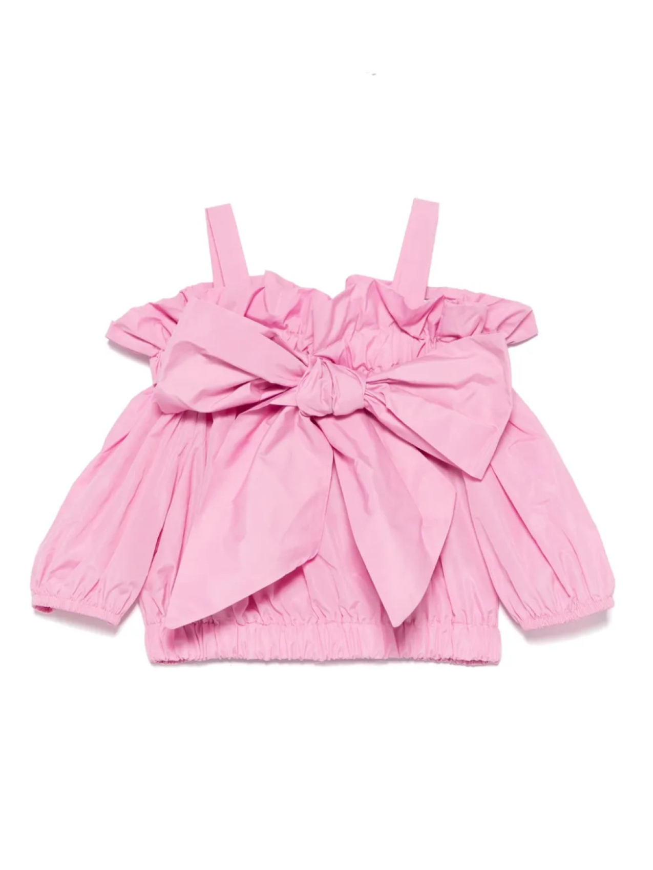

Блузка с бантом Miss Grant Kids, розовый